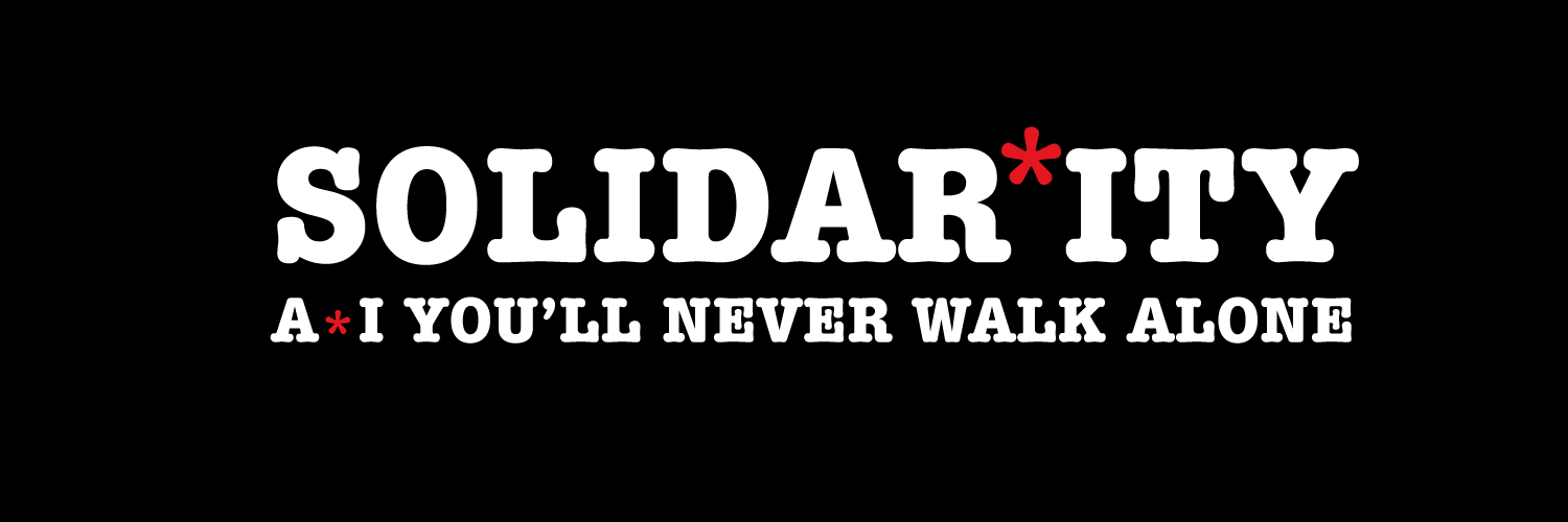 Never walk alone graphic